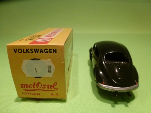 METOSUL 4 VW VOLKSWAGEN KAFER - DARK GREEN - RARE SELTEN - GOOD COND. IN BOX - Imagen 3 de 6