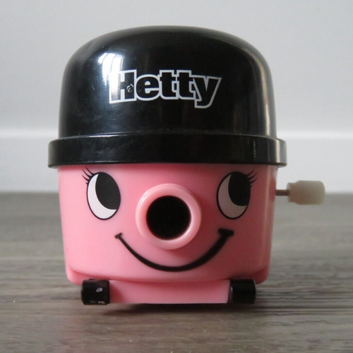 HETTY PINK HENRY HOOVER VACUUM CLEANER NOVELTY PLASTIC WIND UP TOY