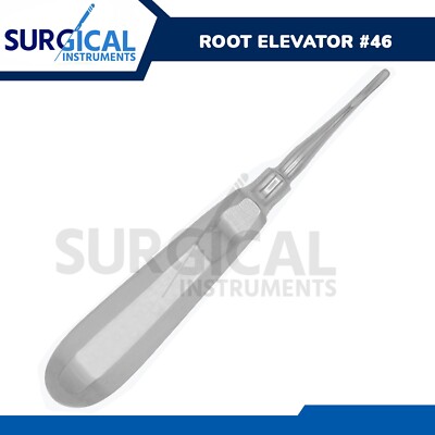 Dental Elevator # 46 Surgical Veterinary  Instruments German Grade Stainless
