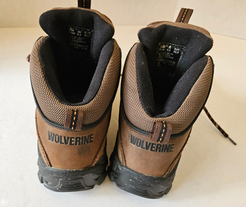 Stivali Wolverine da uomo 10 1/2 M Hudson da lavoro/escursionismo punta in acciaio W02194 - Foto 10 di 11