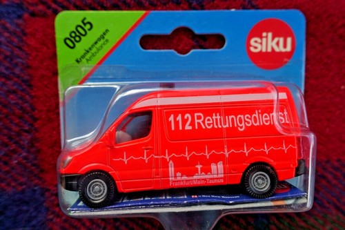 Miniature Siku 0805 Mercedes Sprinter Croix-Rouge Suisse - Neuve Sous Boîte
