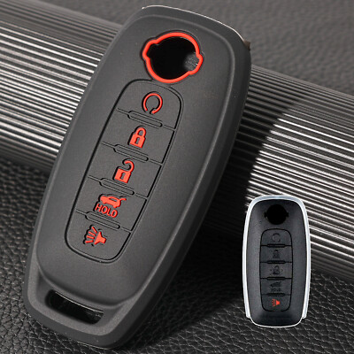 Remote 5 Button Key Cover Fob Case For Nissan Rogue Pathfinder Juke Altima Cube