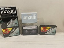 Maxell 8mm GX-MP 120 High Quality Camcorder Tape -Lot of 4 Four   NEW SEALED
