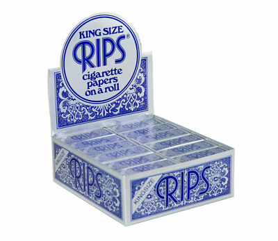 Rips Rollpapiere - grün blau rot - normal - Kingsize - Zigarettenpapiere