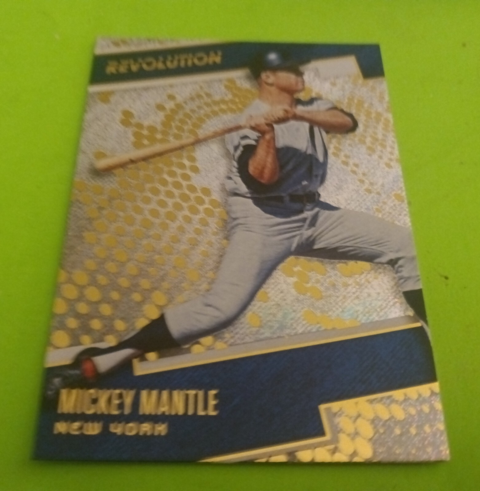2018 Mickey Mantle Panini Chronicles - Revolution Rapture Parallel #7 MINT 🔥🔥