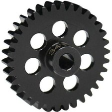 Hot Racing HRANSG34M1 34t Steel Mod 1 Pinion Gear 5mm