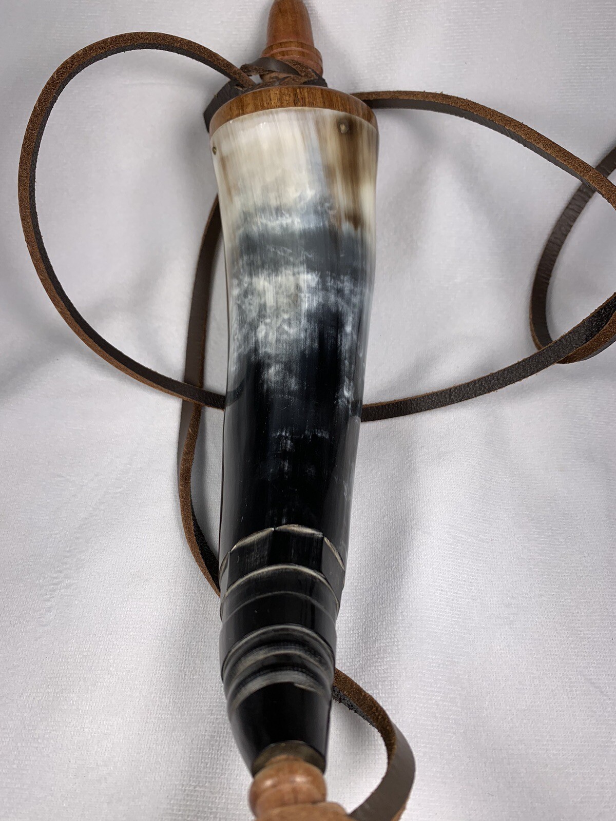 Vintage Gun Powder Bull Horn eBay