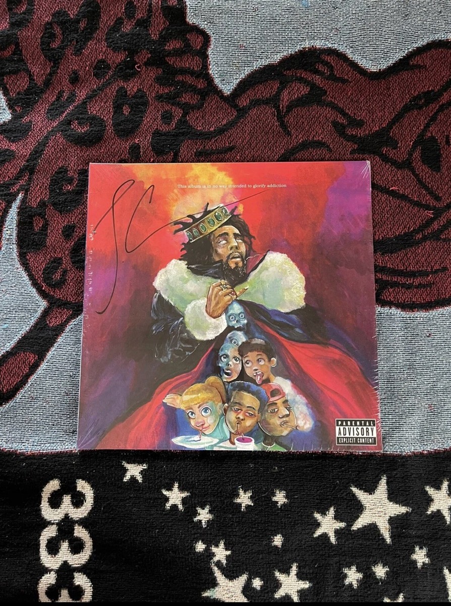 Signed Autographed J Cole KOD Vinyl Sealed Rare Mint Condition | eBay