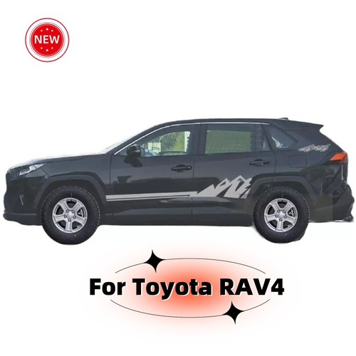 For Toyota RAV4 Racing Stripe Car Vinyl Decal Graphic Mountain Side Door Sticker - Picture 4 of 7