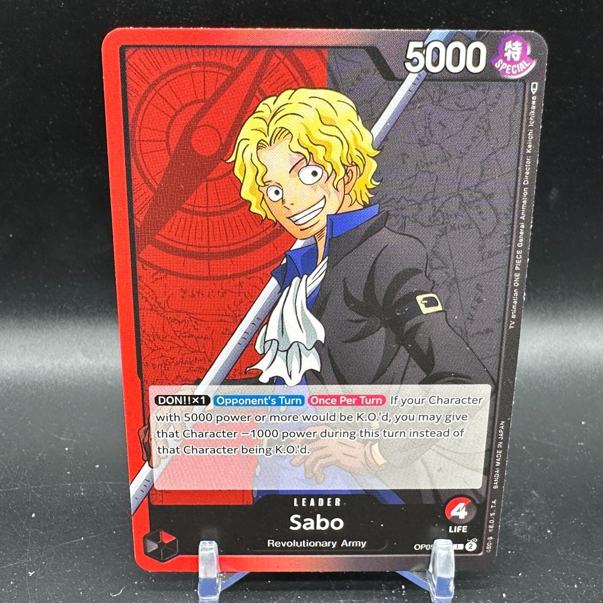 One Piece: Awakening of the New Era OP05-001 Sabo (L) Eng NM/M | eBay