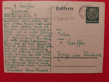 Zorge 1938. Garmisch-Partenkirchen.  Korrespondenzkarte. Frankiert & gelaufen.