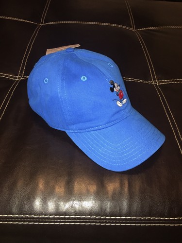 Disney Mickey Mouse Dad Hat Adjustable Baseball Cap Royal Blue - Bild 3 von 7