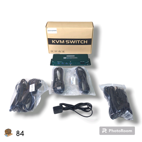 Displayport de conmutador kvm de doble monitor y HDMI (DP+HDMI), 2 puertos USB3.0 DP 2.0 K... - Imagen 2 de 15