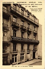 Old postcard Paris 9th - Accidents Incendie Gréle (81673)