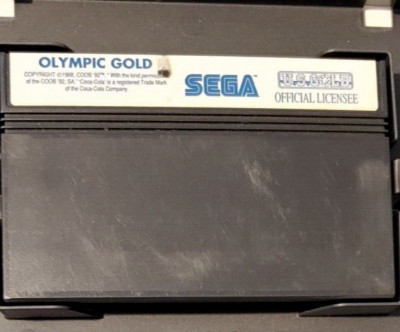 Olympic Gold (US Gold 1992) Sega Master System (Modul) working classic