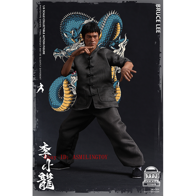その他 777TOYS 1/6 Bruce Lee  FT014 777TOYS FT014 1/6 Kung Fu Master Bruce Collectible Male