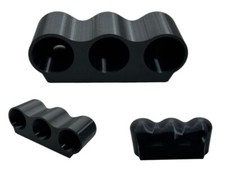 Universal Triple Gauge Pod Meter Mount 60mm Pod Black