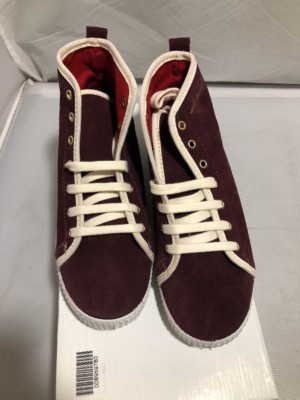 Spritz April Showers Women/Kids Mid Trainers Low Lace Up Suede Size 34