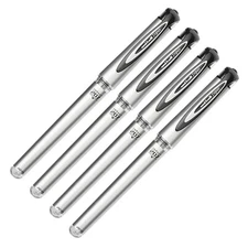 Uniball 207 Impact 4 Pens Black Gel Ink Bold Point 1.0mm Signo Archival