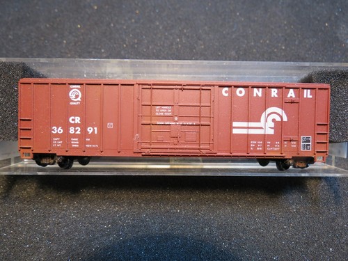 N - Roundhouse - 50' acanalado P/D Boxcar, Conrail CR 368291 LN M-M cpl | Zustand: Used