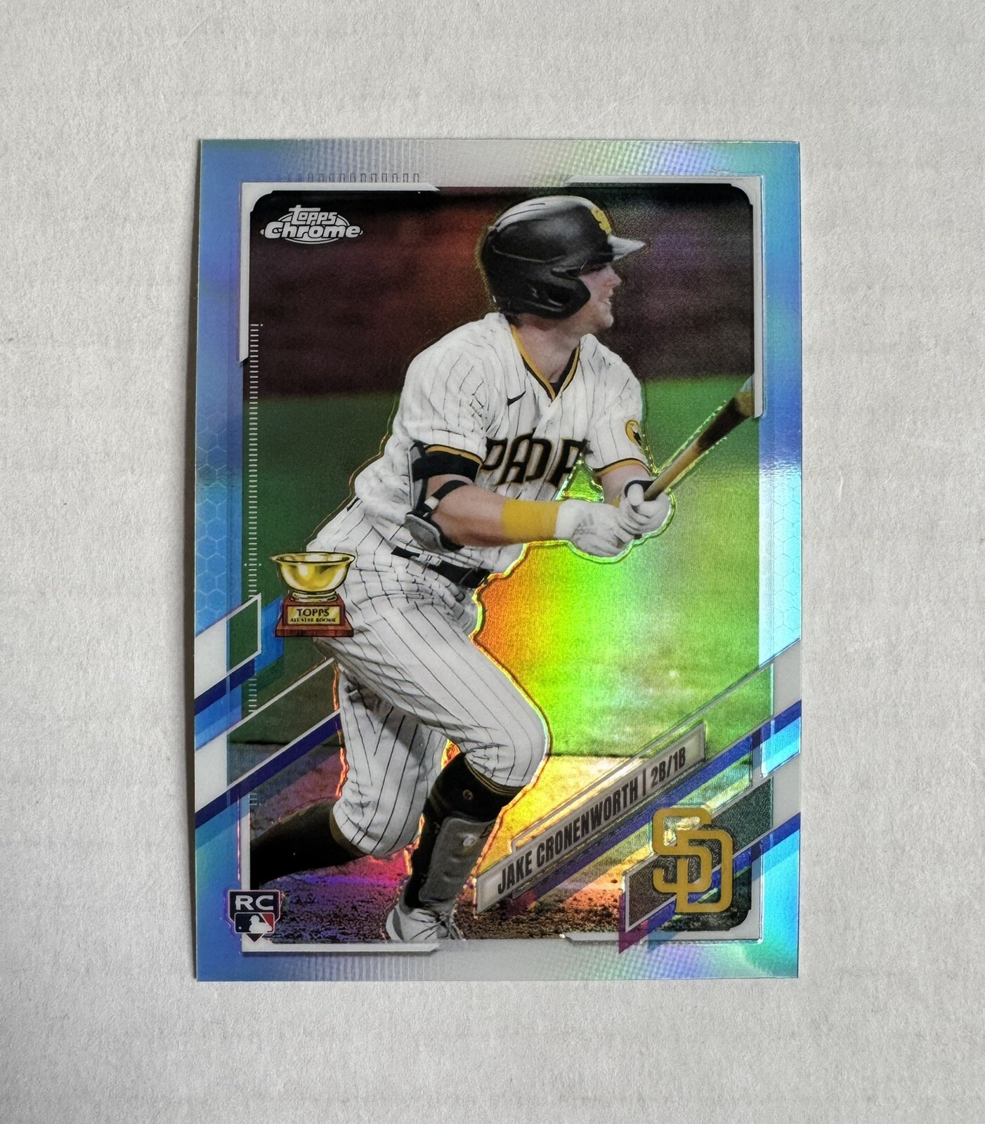 2021 Topps Chrome Jake Cronenworth RC Refractor #49 Padres