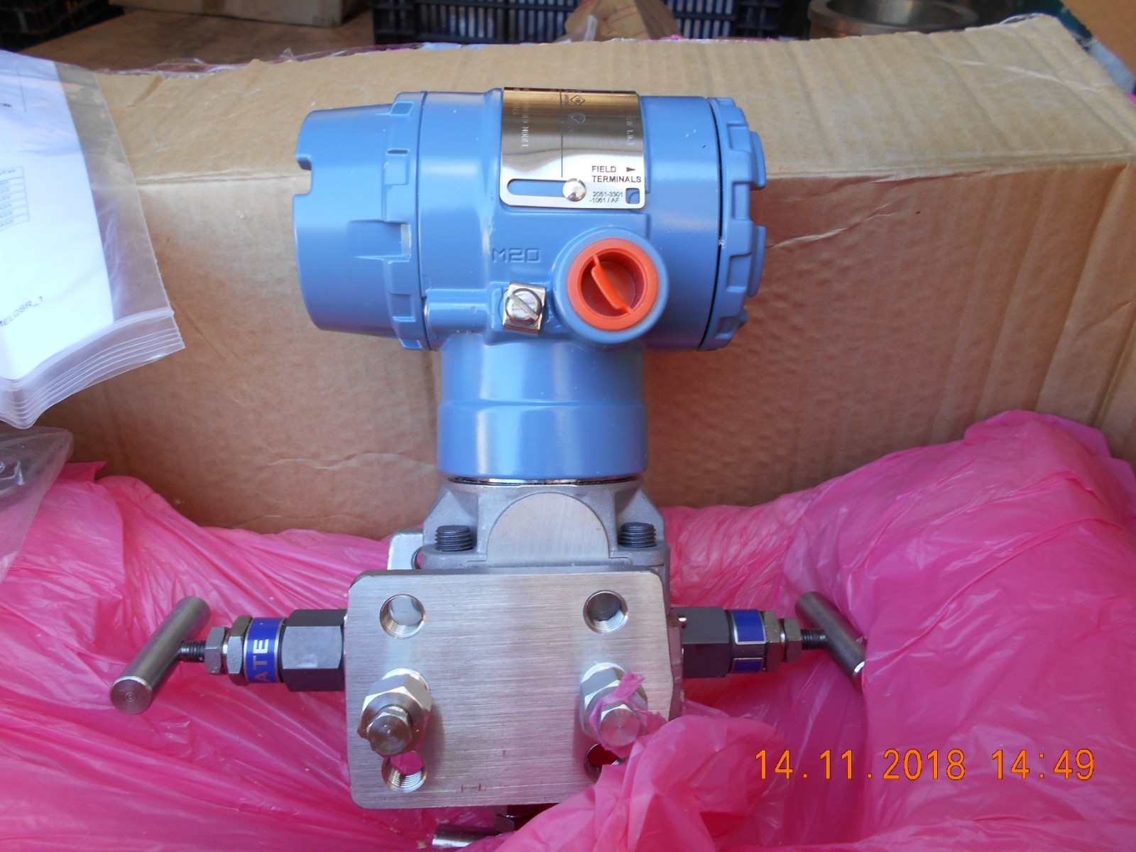 EMERSON ROSEMOUNT 2051CD 3A02A1BS5E7M5Q4 PRESSURE TRANSMITTER NEW IN