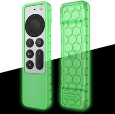 Remote Case for Apple TV Siri Remote 2021 Shockproof Anti Slip Silicone Cover