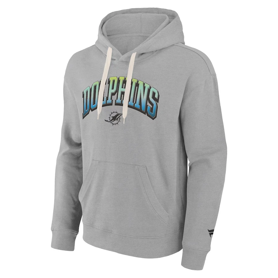 Miami Dolphins Gradient Fleece Pullover Hoodie