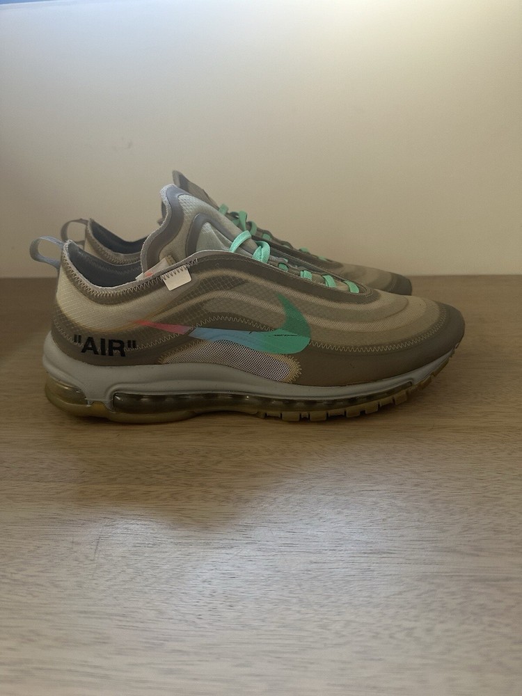 Nike Off-White x Air Max 97 Menta in Size 11 - Limited Edition Sneakers