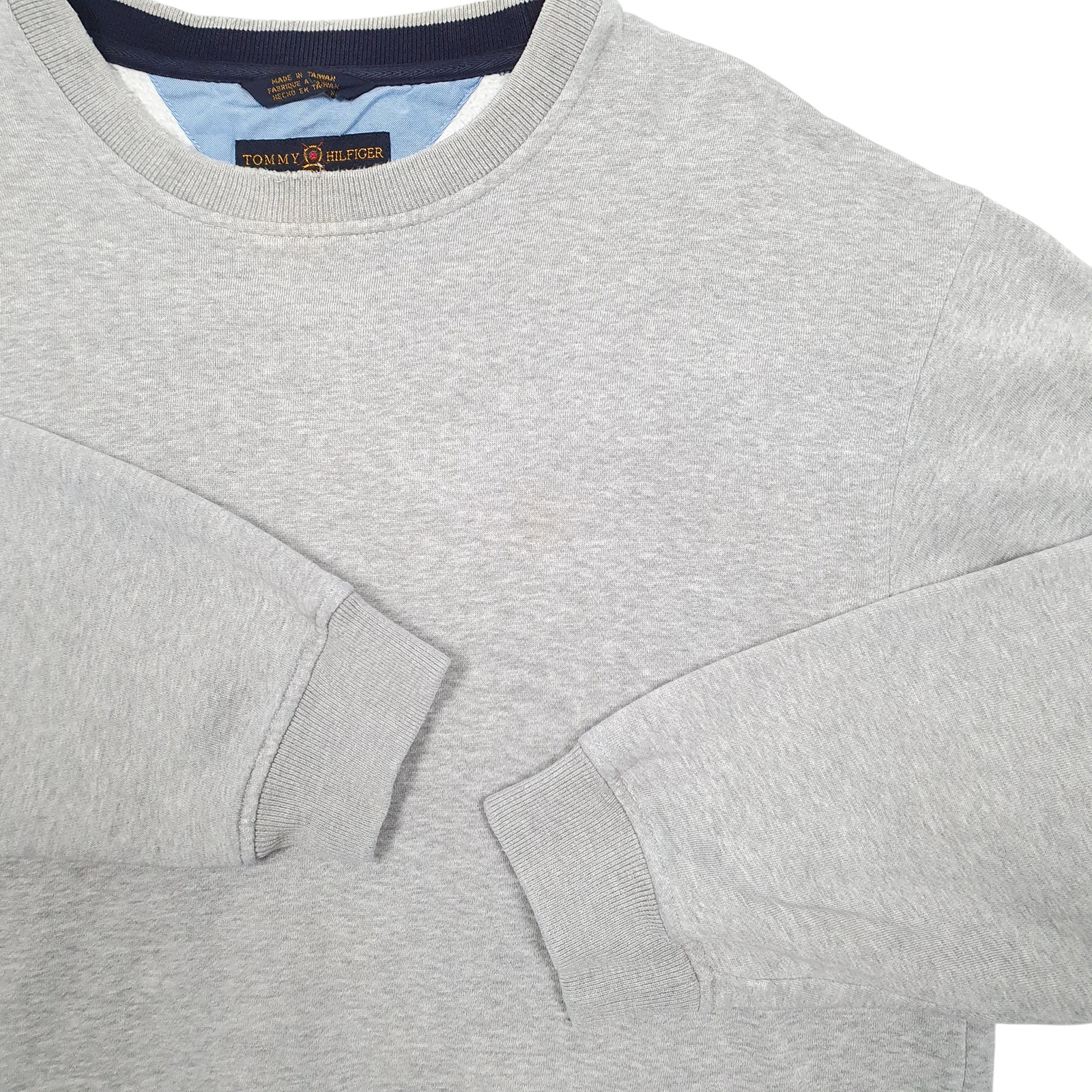 TOMMY HILFIGER Crewneck Golf Jumper Sweatshirt Mens L image 4