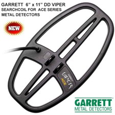 Garrett 6" X 11" DD Viper Search Coil for Garrett Ace Series Metal Detector