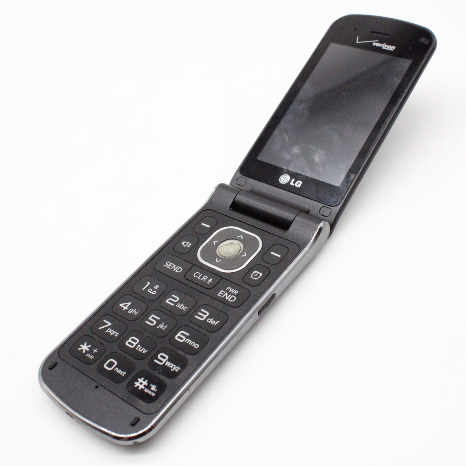 Vintage LG Exalt VN360 Black ( Verizon ) Rare Cellular Flip Phone Y2K