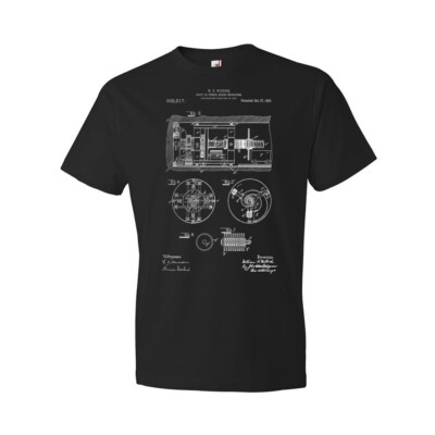 Tunnel Boring Patent Shirt Construction Tee Engineer Gift Engineering Shirt