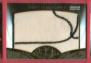 JENNIFER-ANISTON-FRIENDS-JUMBO-WORN-WARDROBE-RELIC-SWATCH-CARD-LEAF-POP-CENTURY