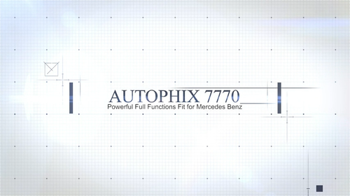 For Mercedes Benz Scanner AUTOPHIX 7770 Car OBD2 Oil ABS DPF SAS TPMS Reset - Video 1 of 1