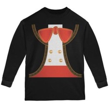 Halloween Mariachi Costume Youth Long Sleeve T Shirt
