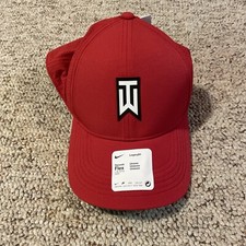 Nike TW Tiger Woods Collections Legacy 91 Golf Cap Red DH1344 687 - SIZE L/XL