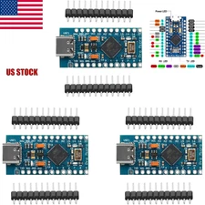 3Pcs Pro Micro ATmega32U4 Board For Arduino Compatible IDE
