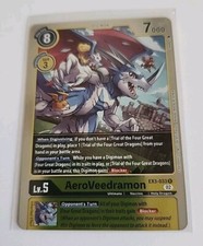 AeroVeedramon Draconic Roar EX3-033 Digimon NM/M Foil