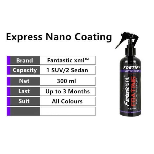 Nano Ceramic Protect Car Paint Protection Coating Kit Polish Liquid Spray 300ml - Picture 3 of 11