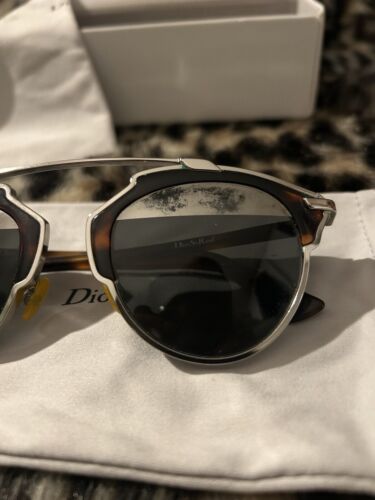 Dior So Real Sunglasses Mirrored With Case, Cloth And Dustbag - Picture 8 of 10