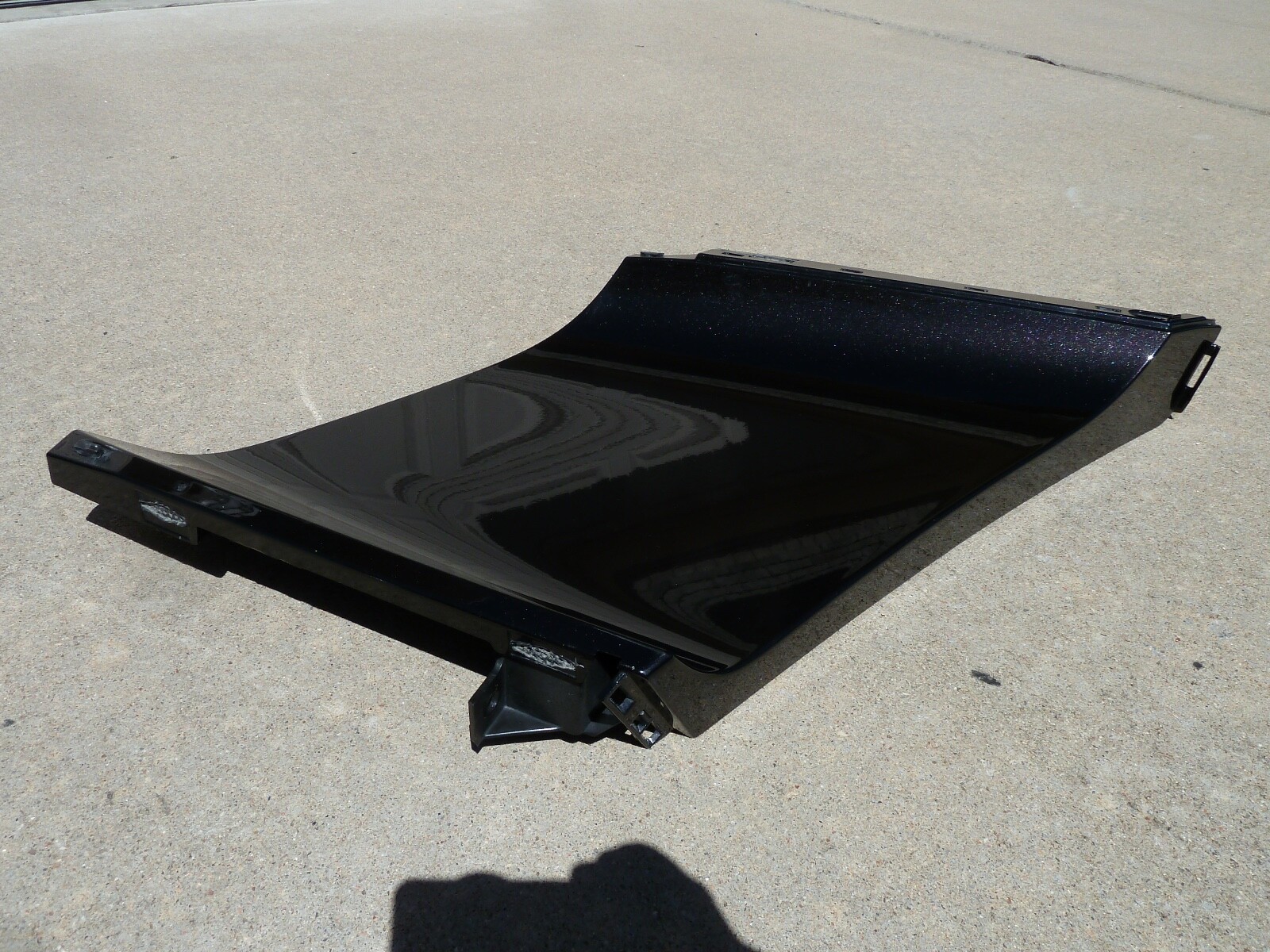 08-15 Audi R8 Spider Left Quarter Panel Insert Wing Side Air Intake Pillar trim 