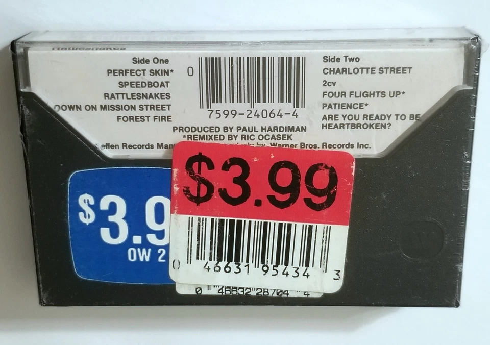 LLOYD COLE AND THE COMMOTIONS EALED RATTLESNAKES TAPE CASSETTE 1985 INDIE ROCK - Image 2 of 4