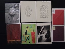 Lot of EIGHT 8 Assorted Deluxe Blank Greeting Cards In Wrappers Brand New