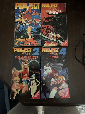 4 Project A-KO VHS, Project A-KO 2 plot, Project 2 And Project 4