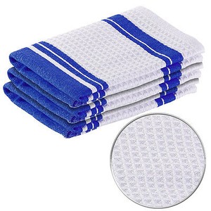 PEARL Mikrofaser-Küchentuch zum Trocknen & Polieren, 3D-Waffelpiqué