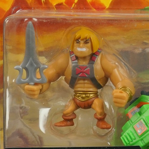 Eternia Minis HE-MAN + GROUND RIPPER Masters of the Universe Origins MOTU New - Picture 3 of 7