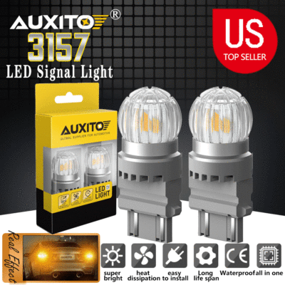 2PCS  1156 LED Bulb BA15S P21W 1157 Bay15d P21-5W T20 7440 W21W 7443 W21 5w T25 3156 3157 Super Bright Turn Signal 3570 4smd Led Tail Light Brake Light Reversing Light Car Bulb Canbus I.794626049