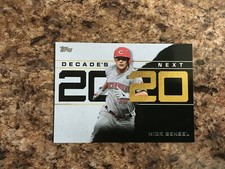 2020 Topps Nick Senzel 2020 Decade's Next DN-15 Cincinnati Reds