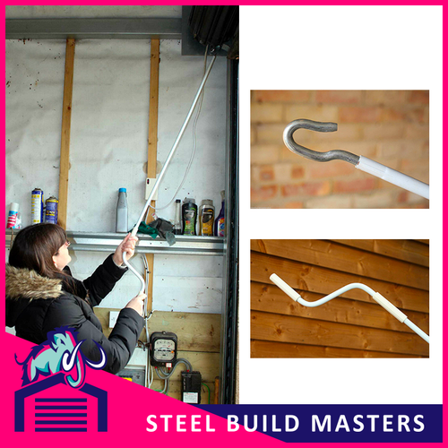 Garage door motor manual override crank/ winding handle 1.8m long. eBay